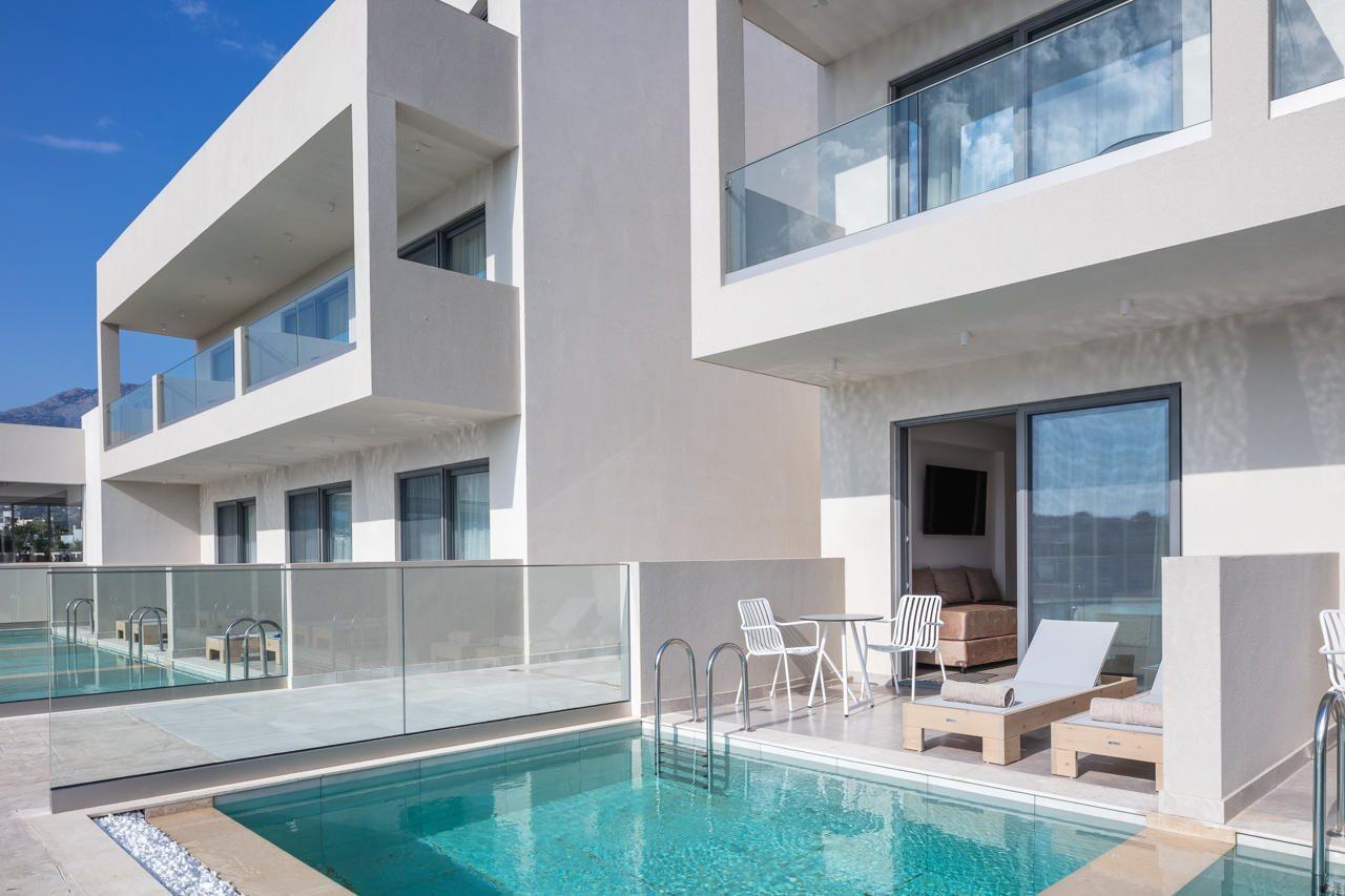 Nima Boutique Hotel (Adults Only) Paralia Kourna Exterior foto